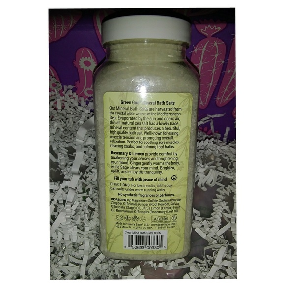 Green Goo Clear Mind Bath Salts - Picture 4 of 5